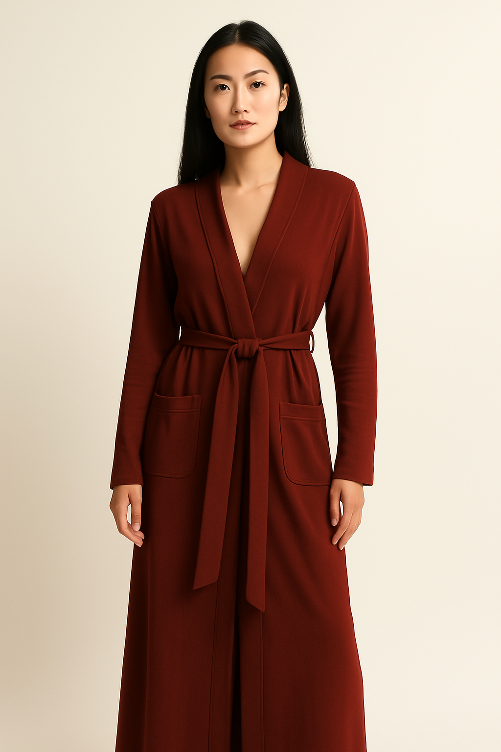 "The Serenity Robe(Mahogany)