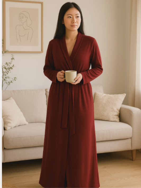 "The Serenity Robe(Mahogany)